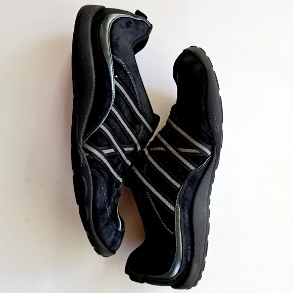 Dansko Honor Black Sneakers Elastic Lace Slip In Classic Low-Top Design Sz 10 - Picture 2 of 8